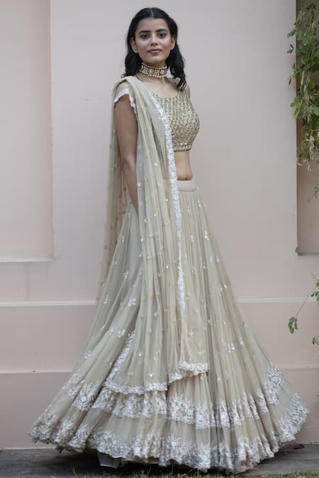 Astha Narang Embroidered Lehenga Set 