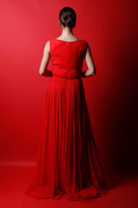 Swatee Singh Pleated Gown 