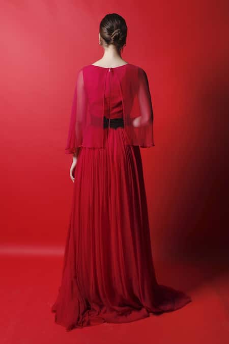 Swatee Singh Cape Gown 