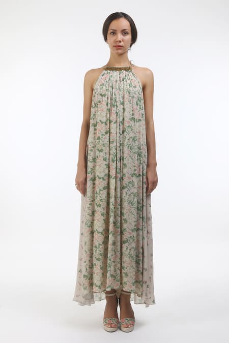 Nikasha Halter Maxi Dress 