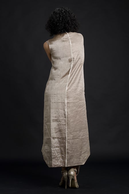 Bodhi Tree Embroidered Jacket & Dhoti Pant Set 