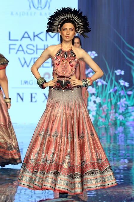 Rajdeep Ranawat Printed Lehenga Set 