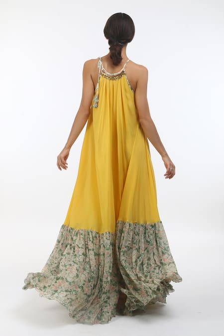 Nikasha Halter Maxi Dress 