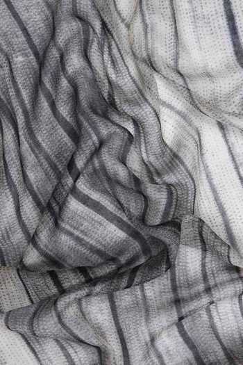 Buy_Pashma_Black Embroidery Shibori Printed Silk Cashmere Scarf _Online_at_Aza_Fashions