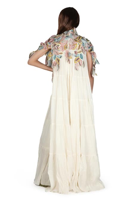 Samant Chauhan Embroidered Gown 