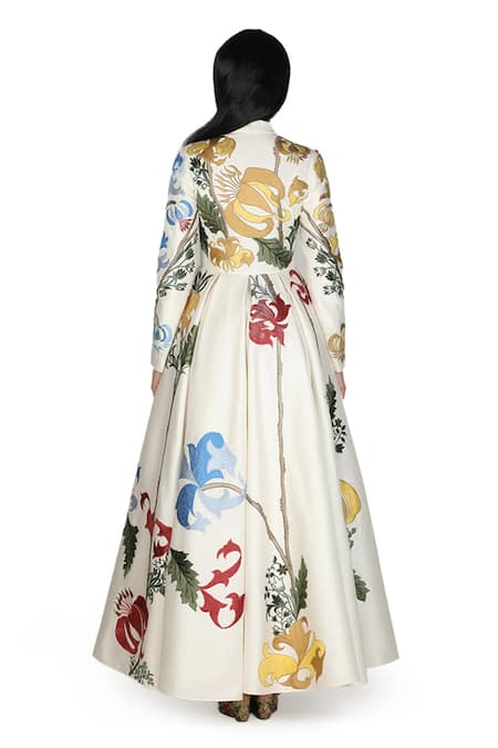 Samant Chauhan Embroidered Gown 