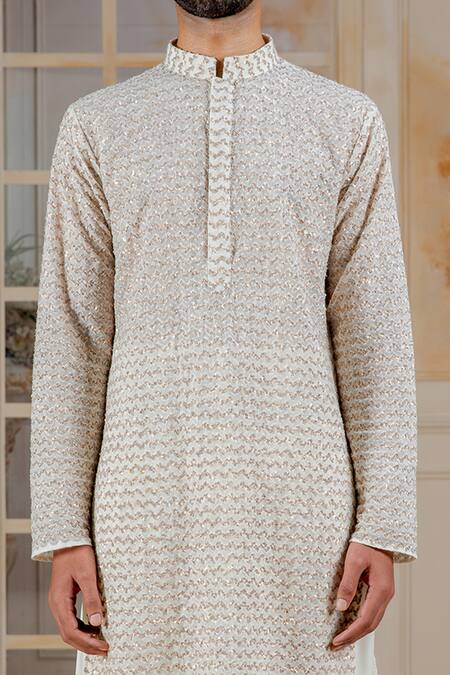 Buy Siddartha Tytler Beige Kurta Cotton Chanderi Pants Mushroom Silk And Dhoti Set Online at Aza Fashions Buy_Siddartha Tytler_Beige Kurta Cotton Chanderi Pants Mushroom Silk And Dhoti Set_Online_at_Aza_Fashions