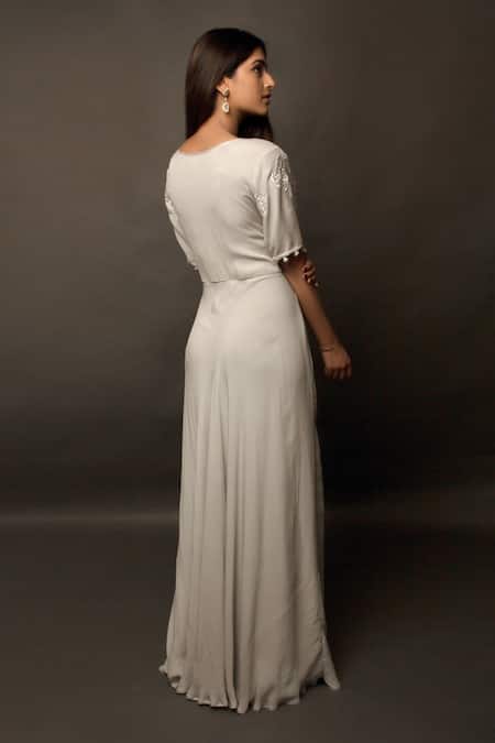 Jasmine Bains Embroidered Gown 