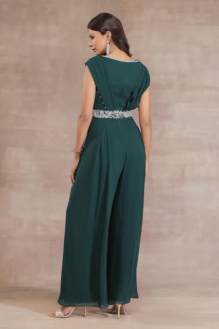 Seema Thukral Pleated Jumpsuit