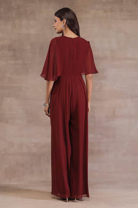 Seema Thukral Pleated Jumpsuit 