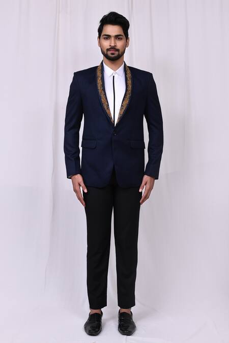 Cotton Stylish Kids Formal Party Blue Blazer with Waistcoat and Trouser at  Rs 4065/piece in Jaipur