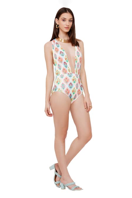 Limerick by Abirr N' Nanki Su Floral Print Monokini 