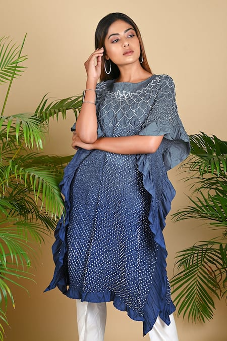 Dyelogue Bandhani Kurta 