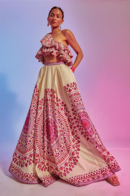 SVA by Sonam & Paras Modi Silk Lehenga Set 