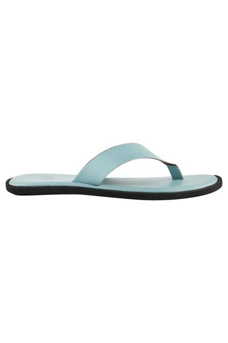 Buy_Sko_Blue Rome V Strap Slippers _Online_at_Aza_Fashions