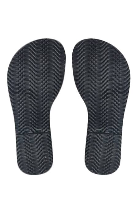 Buy_Sandalwali_Black Handmade George Strap Sliders  _Online_at_Aza_Fashions
