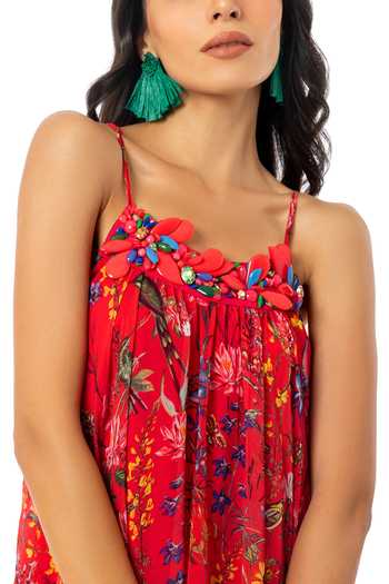 Shop_Gaya_Multi Color Poly Georgette Printed Maxi Dress_Online_at_Aza_Fashions