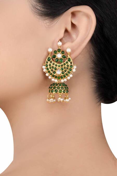 Amrapali Silver Jhumkas 2025