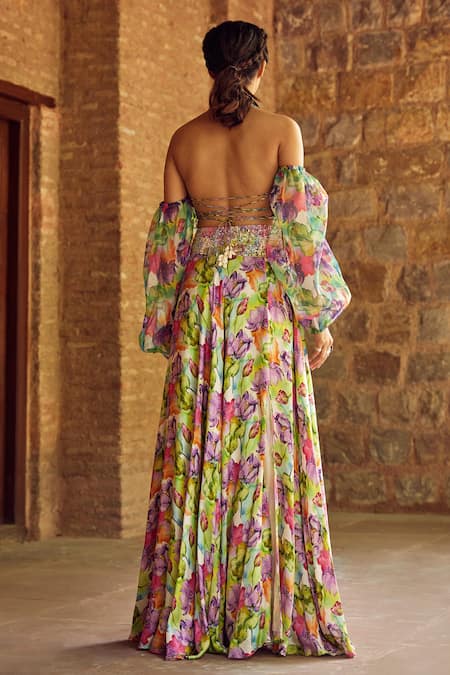 Tarini Vij Ita Choli & Lehenga Set 