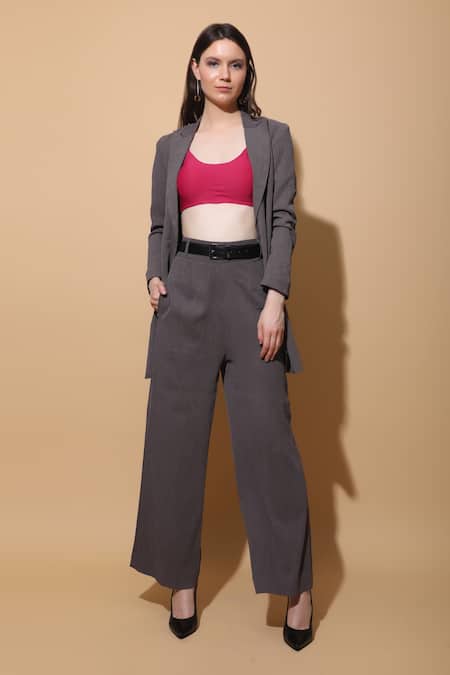 Buy CALANDIS® Fashion Women's Pants Corduroy Elastic Slacks High Waist  Straight 2XL Brown | Corduroy | 1 Piece Corduroy Pants at Amazon.in