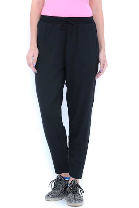 Cotton Mid Waist Black Women's Yoga Pants, Solid, Skin Fit at Rs 699 in  Kolkata