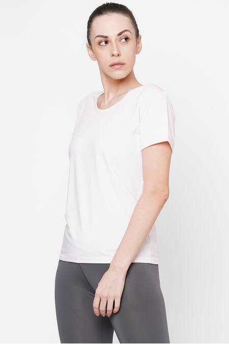 Tuna London - {Tuna Active}_Grey Printed Top And Leggings Set _Online_at_Aza_Fashions