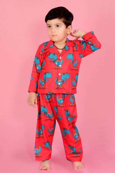 Baby Sleep Suit Set Animal Print 3 – Pom-Pom
