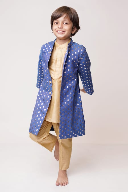 TINY PANTS Woven Sherwani Set 