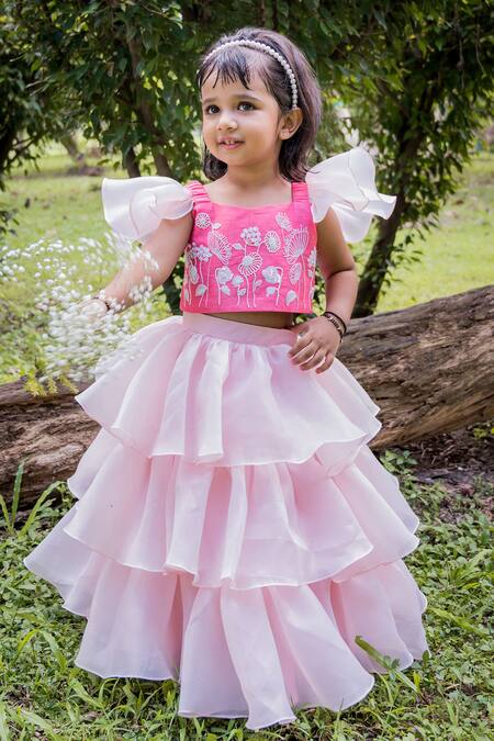 Buy Pink SkirtInsert Dress for Girls Online at KIDS ONLY  299443301