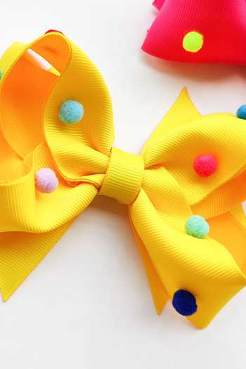 The Peach Street Yellow Bow 2
