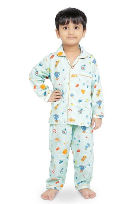 Buy Baby Or Baba Navy Blue Draft print Kids Night Suit (KD-069) at Lowest  Price in Pakistan | Oshi.pk