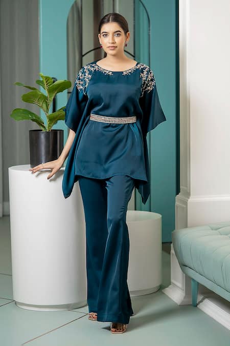 2Pcs Set Muslim Dress Women Ladies Tops and Pants Dubai Abaya Turkey Kaftan  Suit | eBay