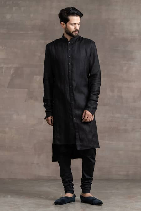 Tarun Tahiliani Linen Kurta Set 