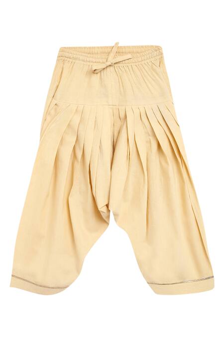 Shop_Tiber Taber_Pink Cotton, Silk, Chanderi Embroidery Angrakha Set_Online_at_Aza_Fashions