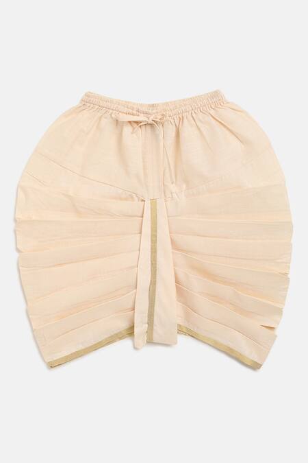 Tiber Taber Yellow Cotton, Voile Embroidery Bandhani Kurta And Dhoti Pant Set at Aza Fashions Tiber Taber_Yellow Cotton, Voile Embroidery Bandhani Kurta And Dhoti Pant Set _at_Aza_Fashions