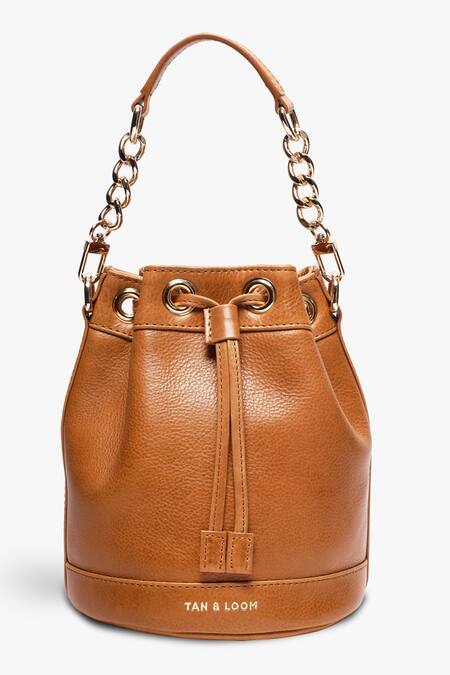 Shop Tan & Loom Brown Bombay Ajustable And Detachable Handle Potli Bag at Aza Fashions Shop_Tan & Loom_Brown Bombay Ajustable And Detachable Handle Potli Bag _at_Aza_Fashions