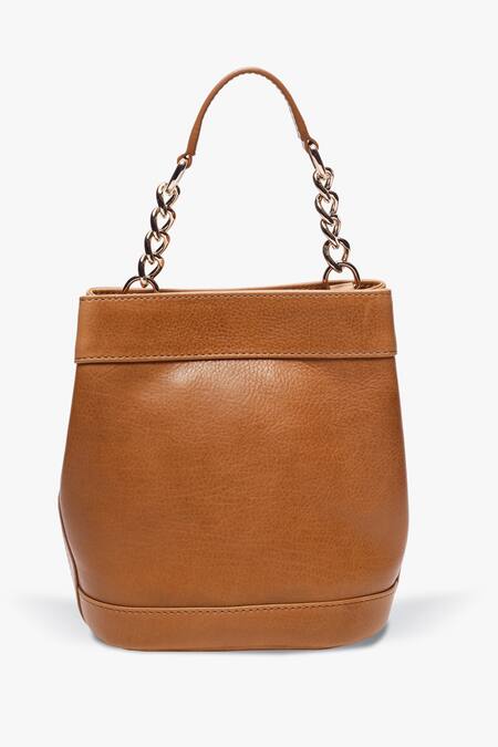 Shop Tan & Loom Brown Rani Leather Batwa at Aza Fashions Shop_Tan & Loom_Brown Rani Leather Batwa _at_Aza_Fashions