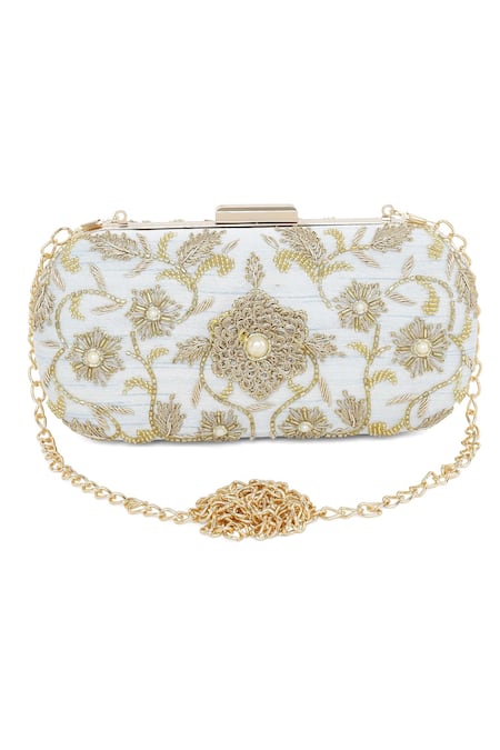 The Purple Sack Symmetric Clutch With Sling 