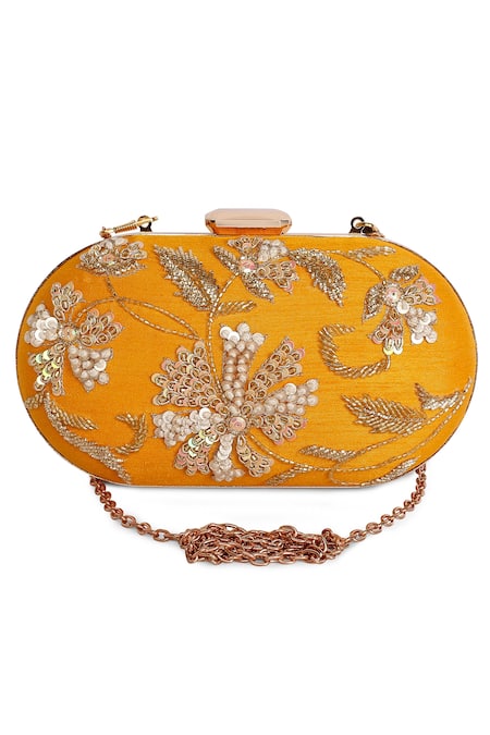 The Purple Sack Symmetric Clutch With Sling 