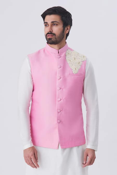 Gaurav Katta Embroidered Nehru Jacket 