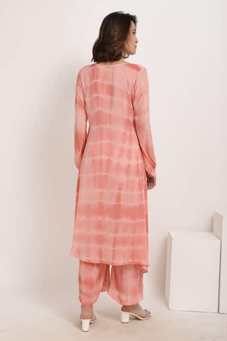 Ranng Label Tie Dye Tunic & Palazzo Set 