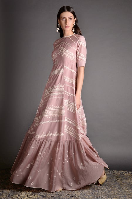 Sahil Kochhar Lezha Handcrafted Maxi Dress 