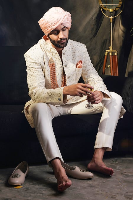 Soniya G Lucknowi Sherwani Set 