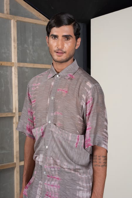 Urvashi Kaur Chanderi Silk Shirt 