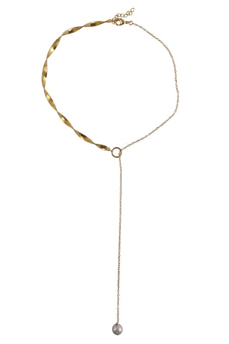 Varnika Arora Claire Pearl String Necklace 