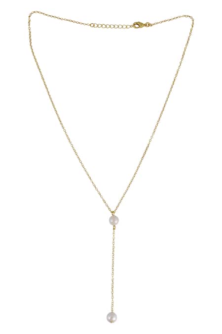 Varnika Arora Clara Pearl String Necklace 