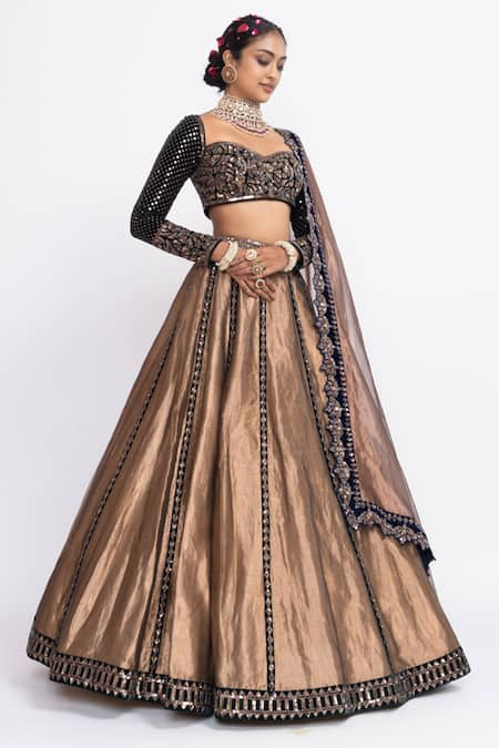 Vvani by Vani Vats Embroidered Bridal Lehenga Set 