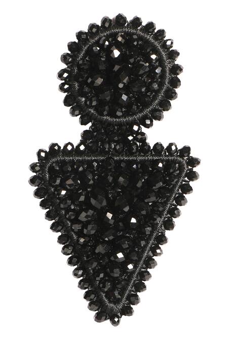 Vaidaan Gold Plated Stones Dusky Dames Danglers at Aza Fashions Vaidaan_Gold Plated Stones Dusky Dames Danglers _at_Aza_Fashions