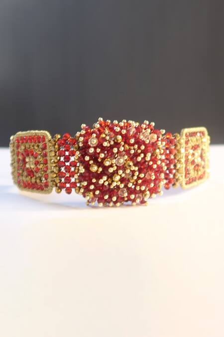 Vaidaan Gold Plated Asav Choker Online at Aza Fashions Vaidaan_Gold Plated Asav Choker _Online_at_Aza_Fashions