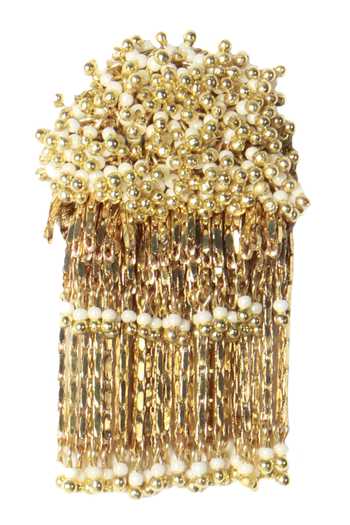 Vaidaan Gold Plated Pearls, Beads Danglers Online at Aza Fashions Vaidaan_Gold Plated Pearls, Beads Danglers _Online_at_Aza_Fashions